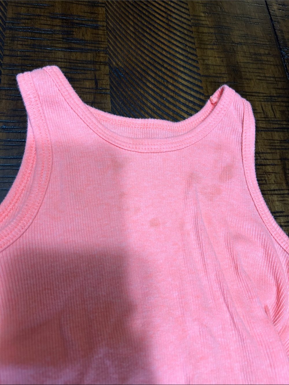 Garanimals Ribbed Tank Tops in Pink & Coral - Picture 4 of 6